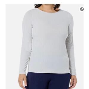 Colleen Lopez Silver Shimmer Top